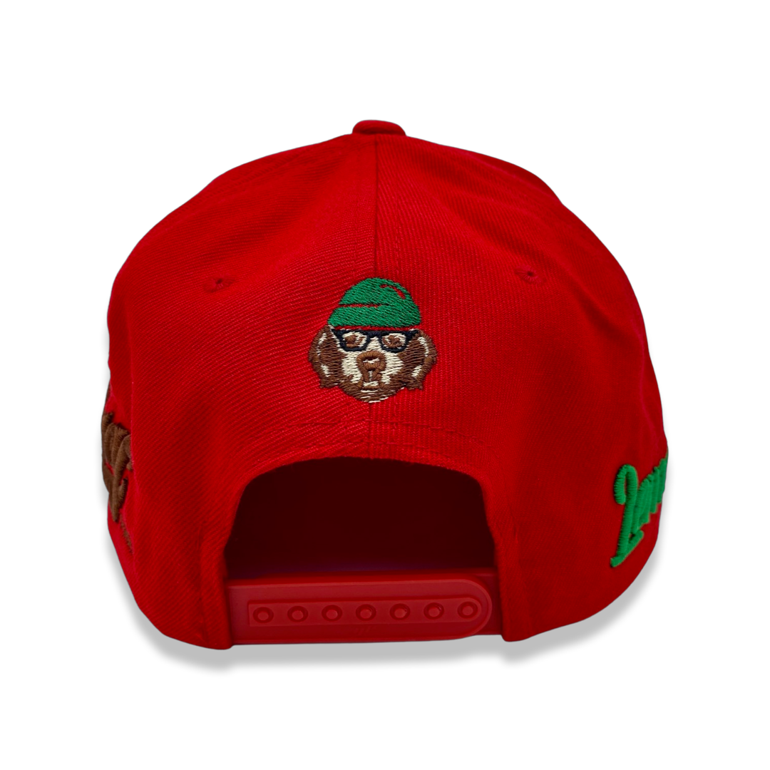 Red Classic GBELTS Snapback Limited Edition